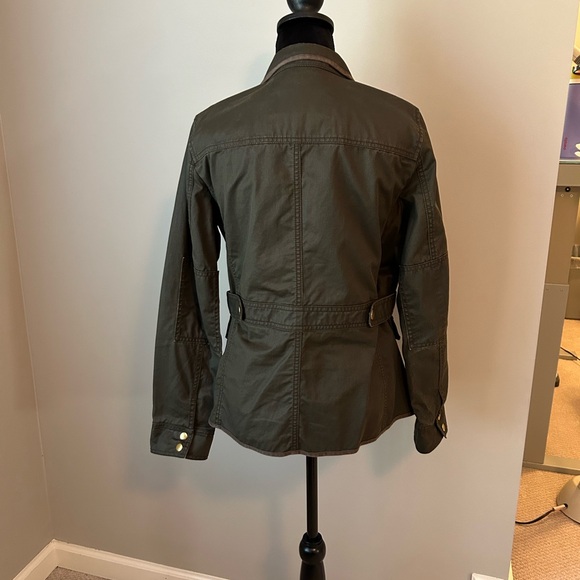 J. Crew Utility jacket. Resin coated twill field jacket. - Picture 6 of 14